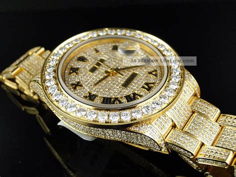 rolex gold herren mit diamanten|rolex horloge met edelstenen.